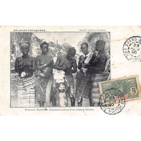 Rare collectable postcards of Ivory Coast - Côte d'Ivoire. Vintage Postcards of Ivory Coast - Côte d'Ivoire