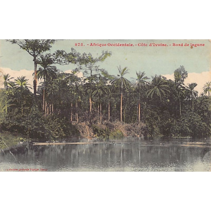 Rare collectable postcards of Ivory Coast - Côte d'Ivoire. Vintage Postcards of Ivory Coast - Côte d'Ivoire