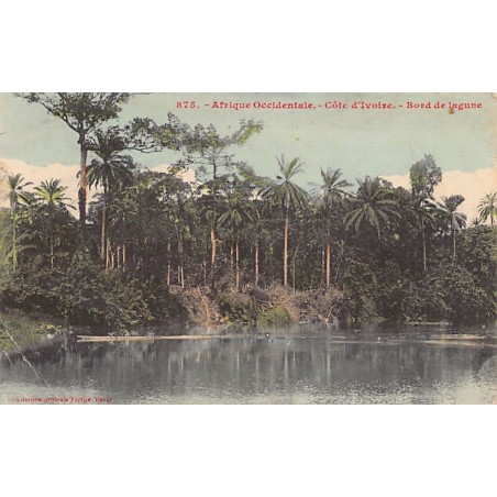 Rare collectable postcards of Ivory Coast - Côte d'Ivoire. Vintage Postcards of Ivory Coast - Côte d'Ivoire