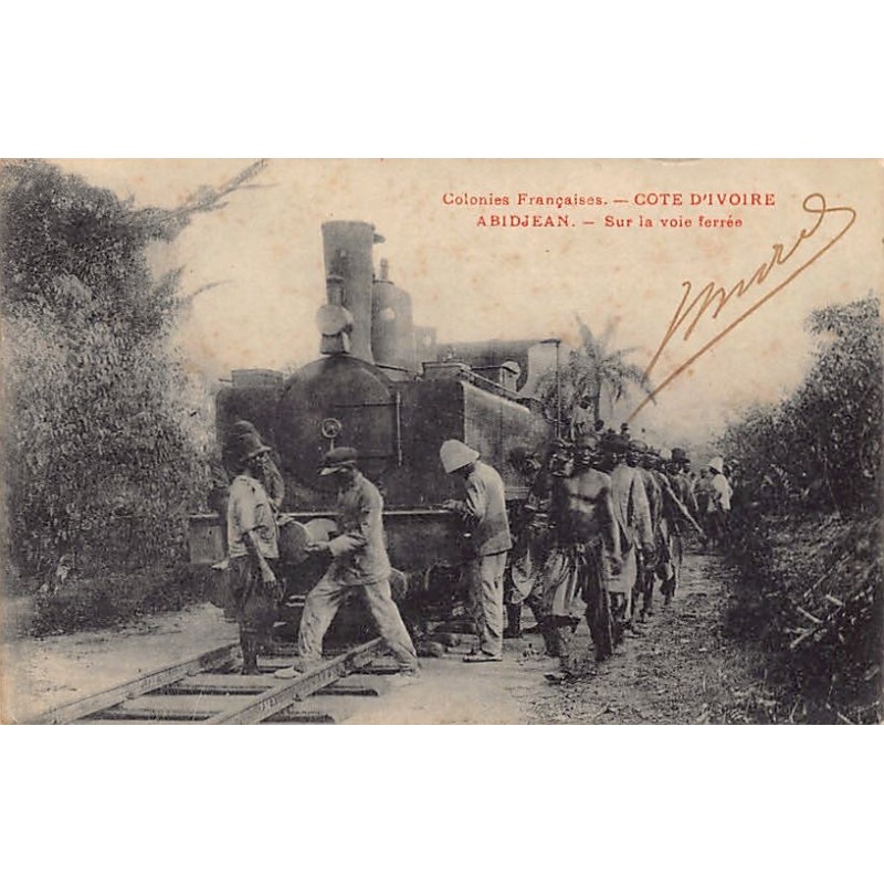 Rare collectable postcards of Ivory Coast - Côte d'Ivoire. Vintage Postcards of Ivory Coast - Côte d'Ivoire