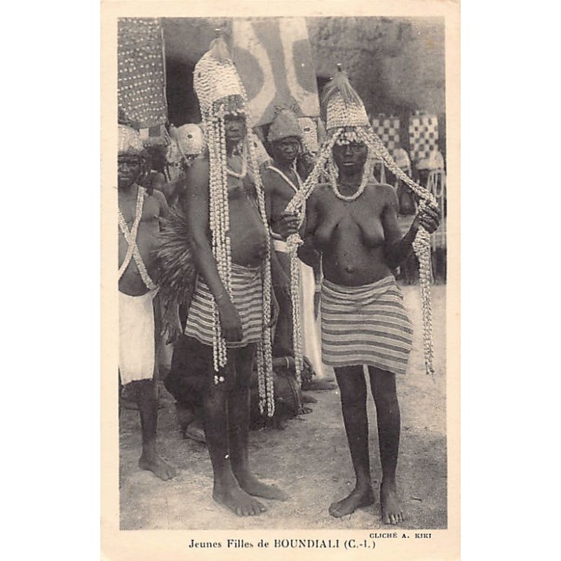 Rare collectable postcards of Ivory Coast - Côte d'Ivoire. Vintage Postcards of Ivory Coast - Côte d'Ivoire