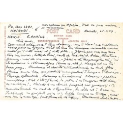 Rare collectable postcards of Kenya. Vintage Postcards of Kenya