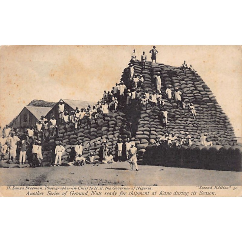 Rare collectable postcards of Nigeria. Vintage Postcards of Nigeria