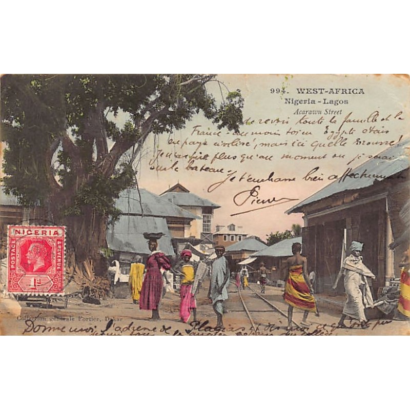 Rare collectable postcards of Nigeria. Vintage Postcards of Nigeria
