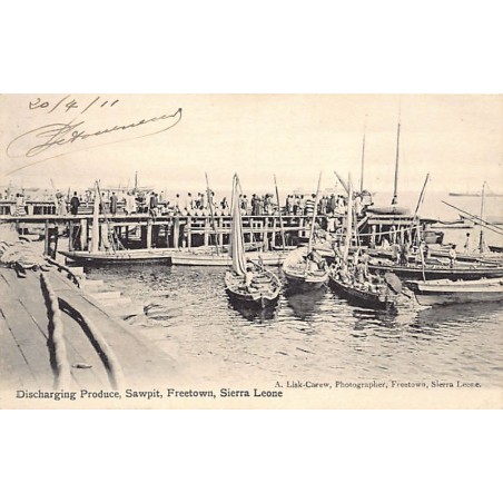 Rare collectable postcards of Sierra Leone. Vintage Postcards of Sierra Leone