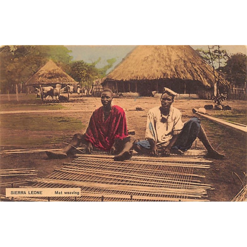 Rare collectable postcards of Sierra Leone. Vintage Postcards of Sierra Leone