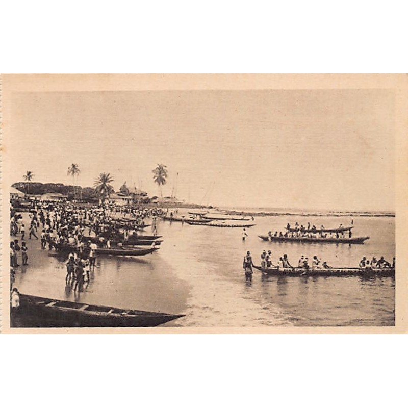 Rare collectable postcards of Equatorial Guinea. Vintage Postcards of Equatorial Guinea