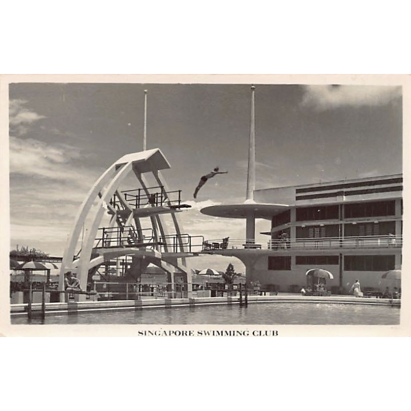 Rare collectable postcards of Singapore. Vintage Postcards of Singapore