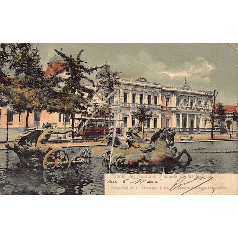 Rare collectable postcards of Chile. Vintage Postcards of Chile