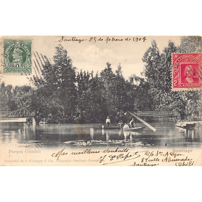 Rare collectable postcards of Chile. Vintage Postcards of Chile