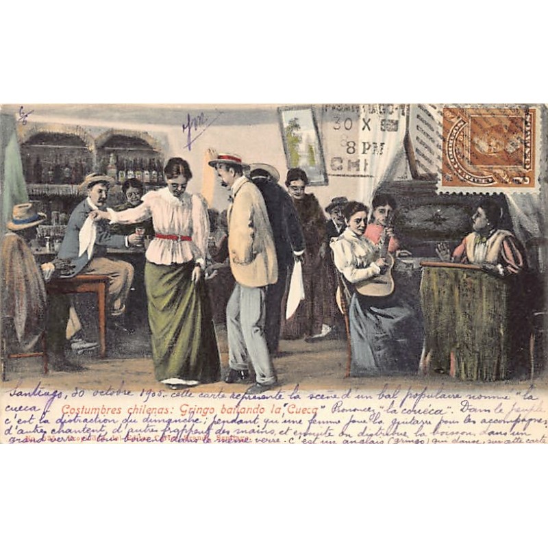 Rare collectable postcards of Chile. Vintage Postcards of Chile