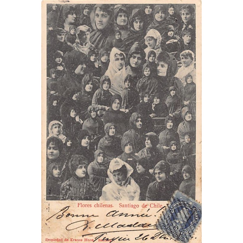 Rare collectable postcards of Chile. Vintage Postcards of Chile