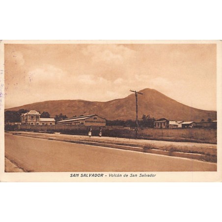 Rare collectable postcards of El Salvador. Vintage Postcards of El Salvador