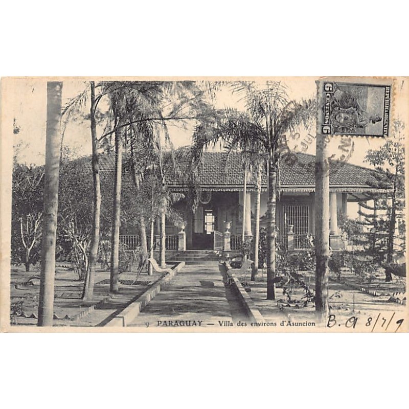 Rare collectable postcards of Paraguay. Vintage Postcards of Paraguay