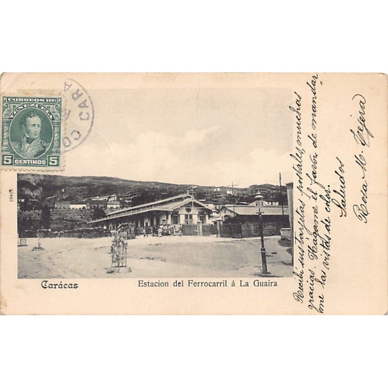 Rare collectable postcards of Venezuela. Vintage Postcards of Venezuela