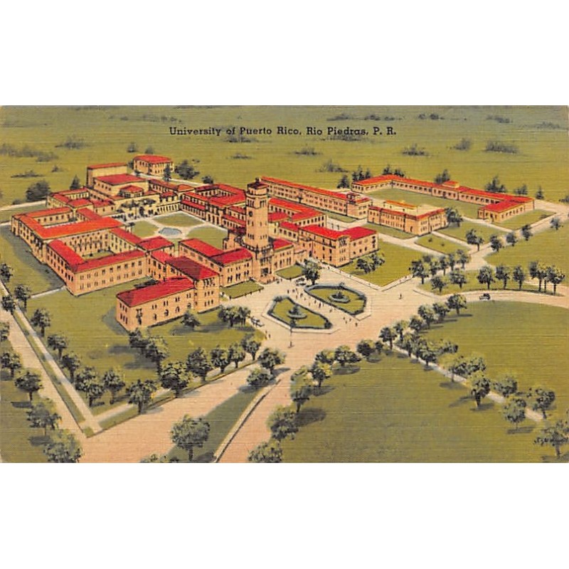 Rare collectable postcards of Puerto Rico. Vintage Postcards of Puerto Rico