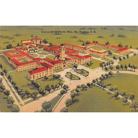 Rare collectable postcards of Puerto Rico. Vintage Postcards of Puerto Rico