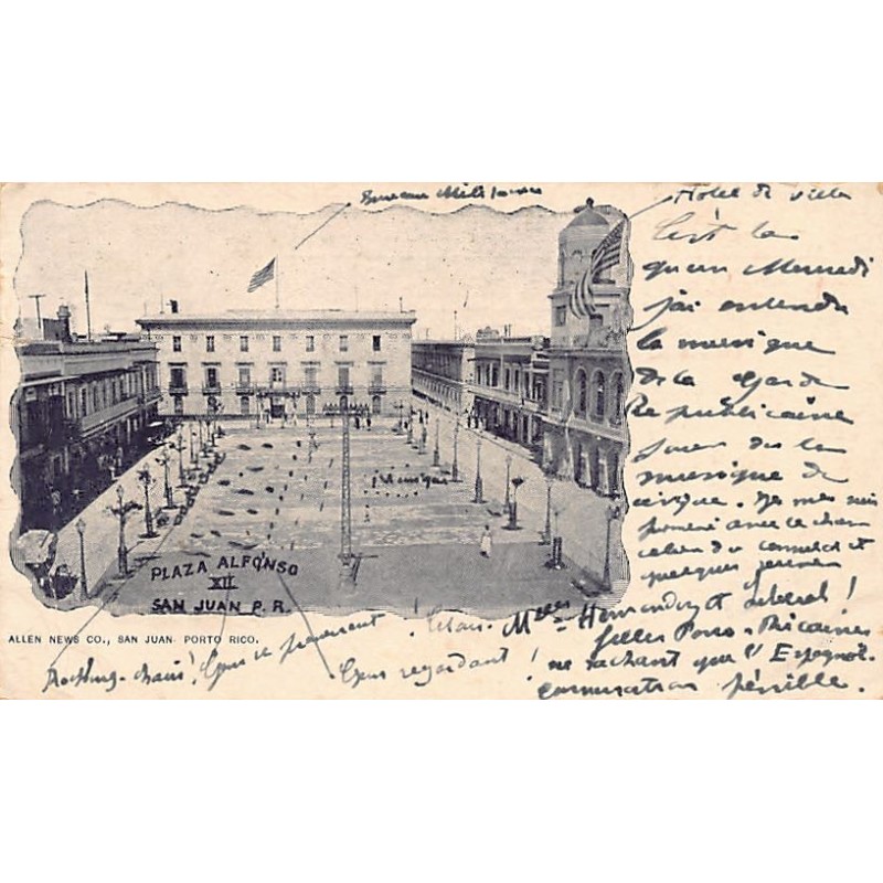 Rare collectable postcards of Puerto Rico. Vintage Postcards of Puerto Rico