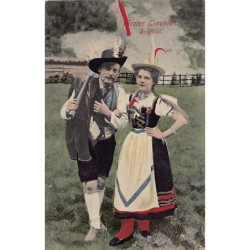 Rare collectable postcards of Andorra. Vintage Postcards of Andorra