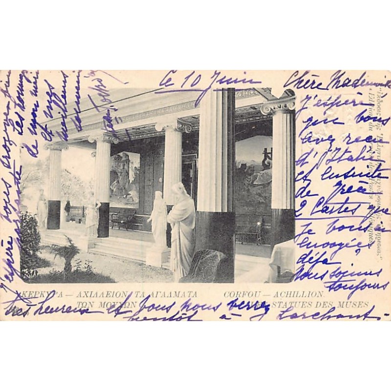 Rare collectable postcards of Greece. Vintage Postcards of Greece