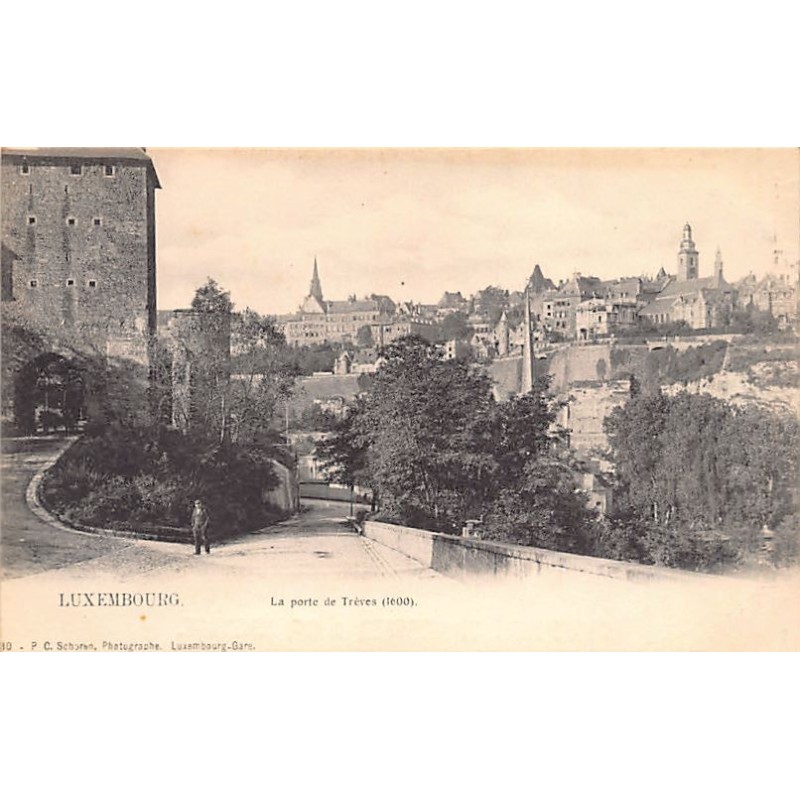 Rare collectable postcards of Luxembourg. Vintage Postcards of Luxembourg