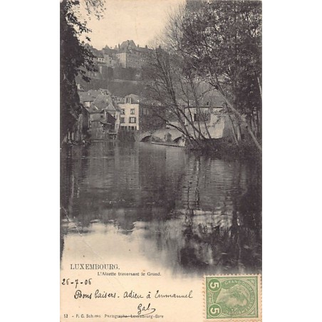 Rare collectable postcards of Luxembourg. Vintage Postcards of Luxembourg