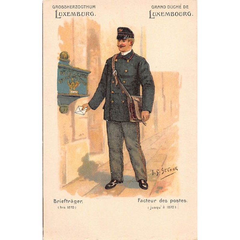 Rare collectable postcards of Luxembourg. Vintage Postcards of Luxembourg