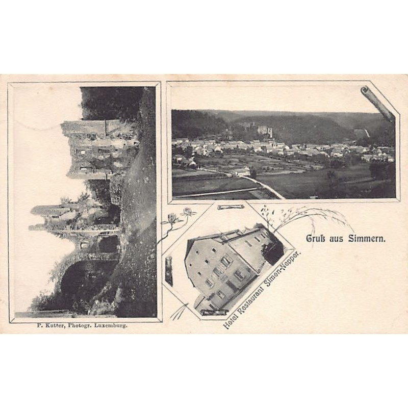 Rare collectable postcards of Luxembourg. Vintage Postcards of Luxembourg