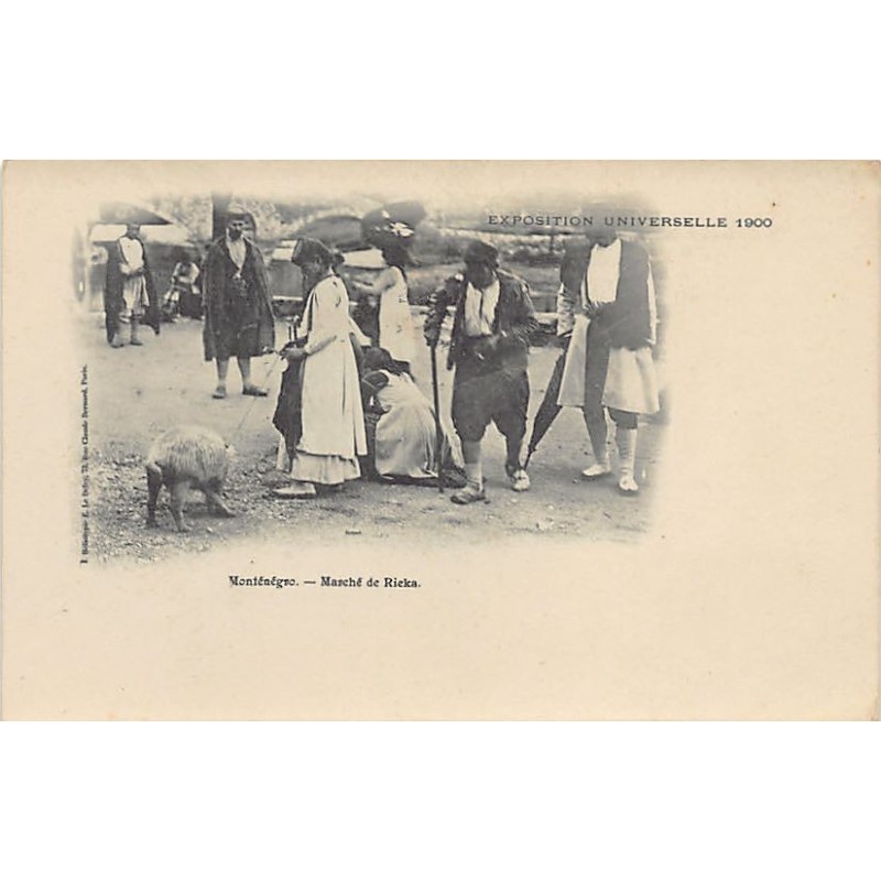 Rare collectable postcards of Montenegro. Vintage Postcards of Montenegro