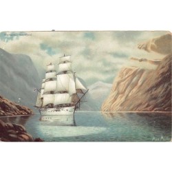 Rare collectable postcards of Norway. Vintage Postcards of Norway