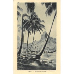 Rare collectable postcards of French Polynesia. Vintage Postcards of French Polynesia