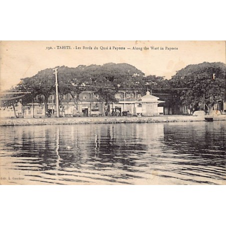 Rare collectable postcards of French Polynesia. Vintage Postcards of French Polynesia