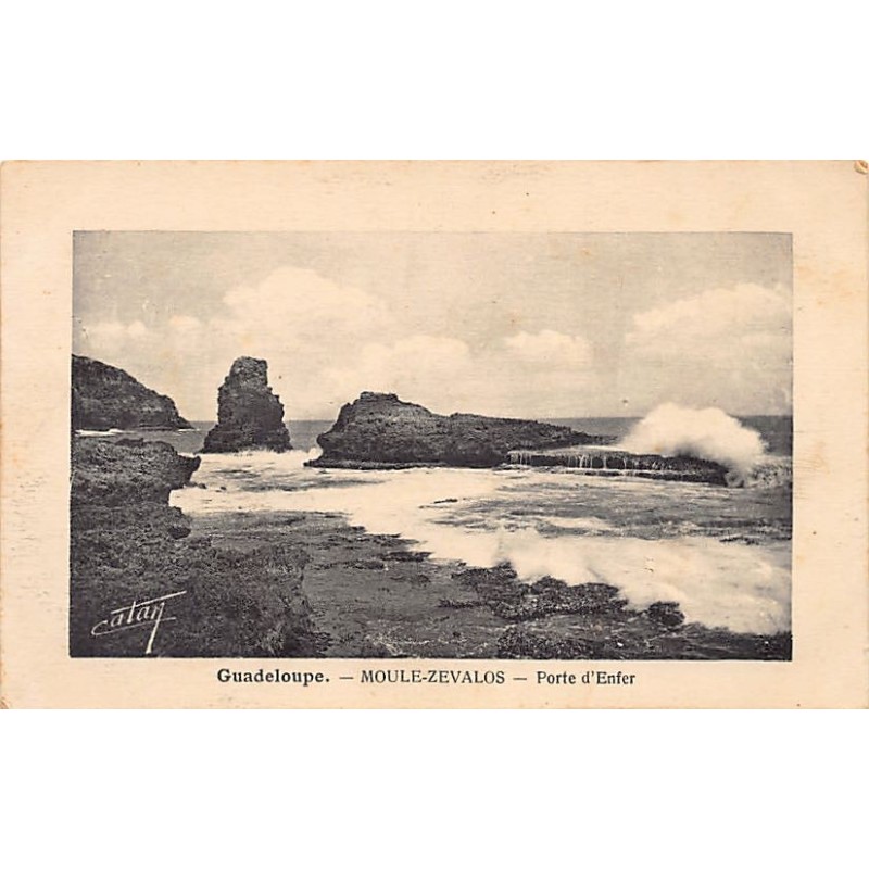 Rare collectable postcards of Guadeloupe. Vintage Postcards of Guadeloupe