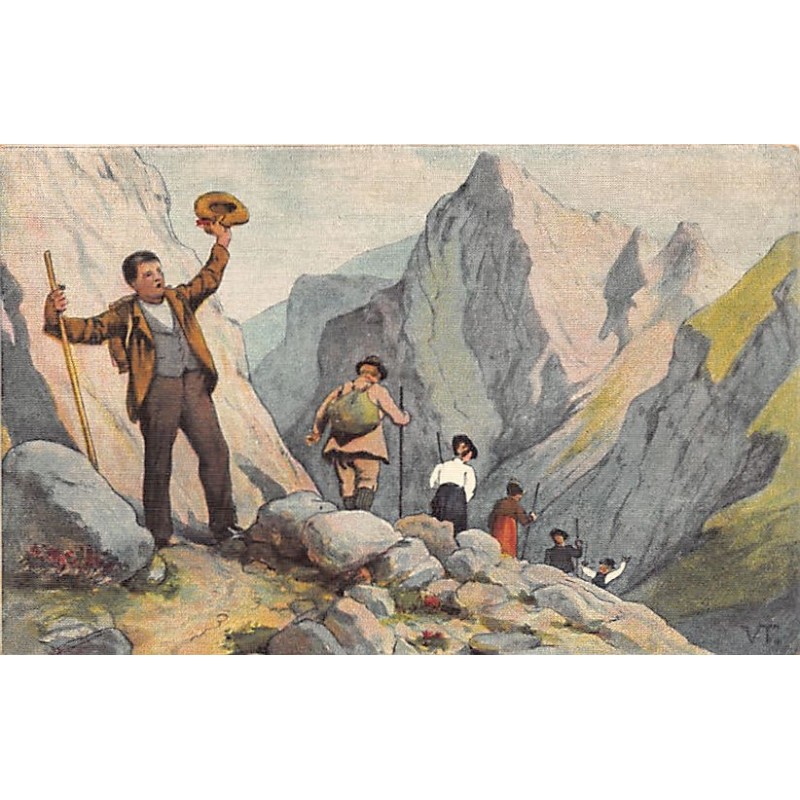 Rare collectable postcards of Switzerland. Vintage Postcards of Switzerland