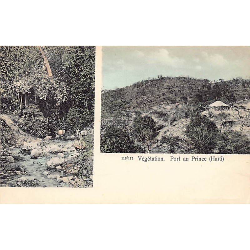 Rare collectable postcards of Haiti. Vintage Postcards of Haiti
