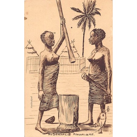 Rare collectable postcards of Senegal. Vintage Postcards of Senegal