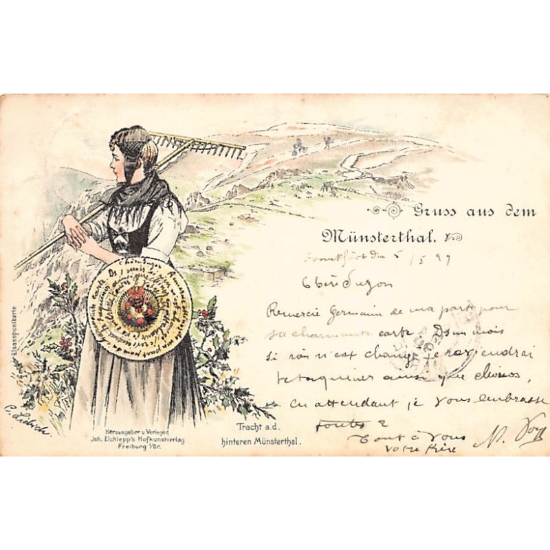 Rare collectable postcards of Germany. Vintage Postcards of Germany