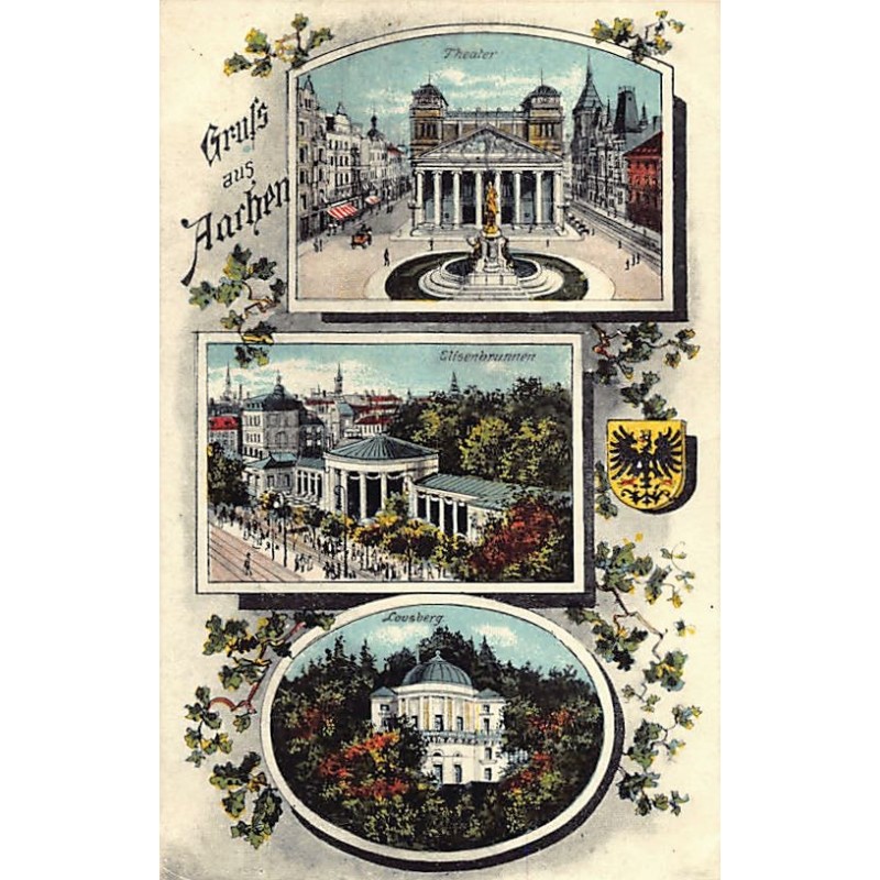 Rare collectable postcards of Germany. Vintage Postcards of Germany
