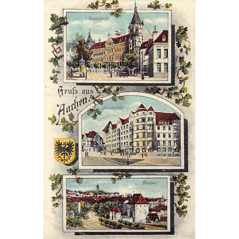 Rare collectable postcards of Germany. Vintage Postcards of Germany