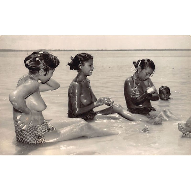 Rare collectable postcards of ETHNIC NUDE. Vintage Postcards of ETHNIC NUDE