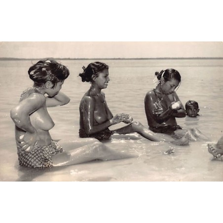 Rare collectable postcards of ETHNIC NUDE. Vintage Postcards of ETHNIC NUDE