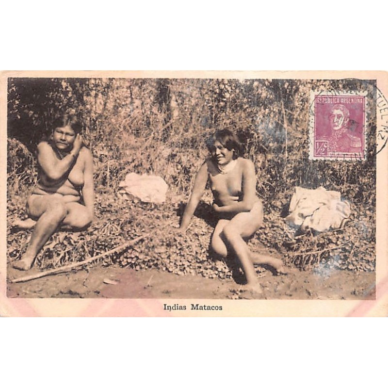 Rare collectable postcards of ETHNIC NUDE. Vintage Postcards of ETHNIC NUDE