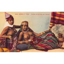 Rare collectable postcards of ETHNIC NUDE. Vintage Postcards of ETHNIC NUDE