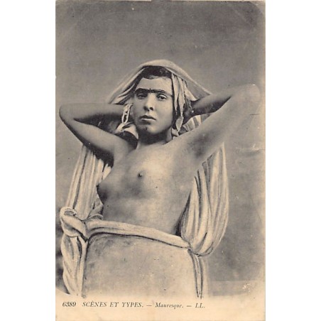 Rare collectable postcards of ETHNIC NUDE. Vintage Postcards of ETHNIC NUDE