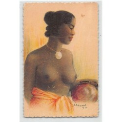 Rare collectable postcards of ETHNIC NUDE. Vintage Postcards of ETHNIC NUDE