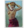 Rare collectable postcards of ETHNIC NUDE. Vintage Postcards of ETHNIC NUDE