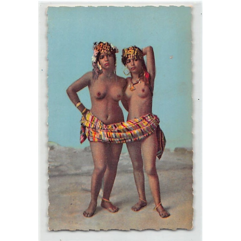 Rare collectable postcards of ETHNIC NUDE. Vintage Postcards of ETHNIC NUDE