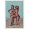Rare collectable postcards of ETHNIC NUDE. Vintage Postcards of ETHNIC NUDE