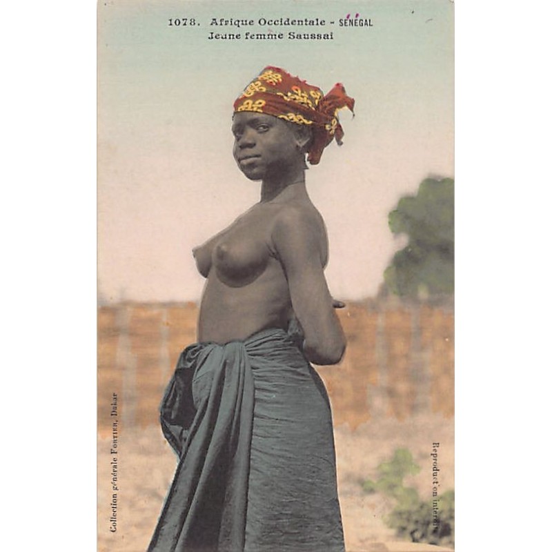 Rare collectable postcards of ETHNIC NUDE. Vintage Postcards of ETHNIC NUDE