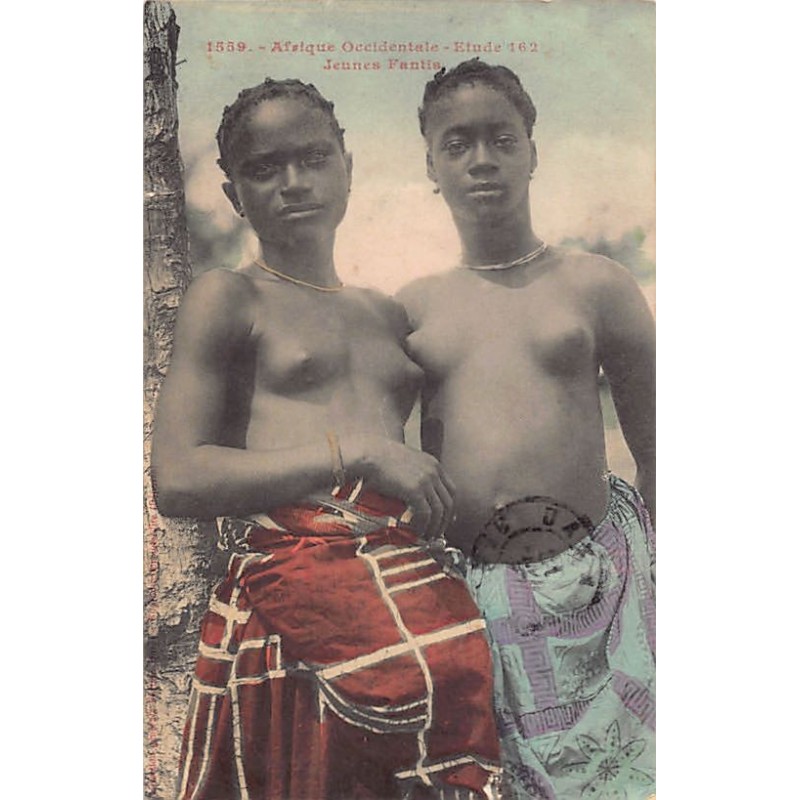 Rare collectable postcards of ETHNIC NUDE. Vintage Postcards of ETHNIC NUDE